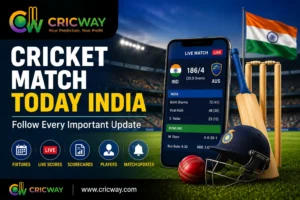 cricket match today india