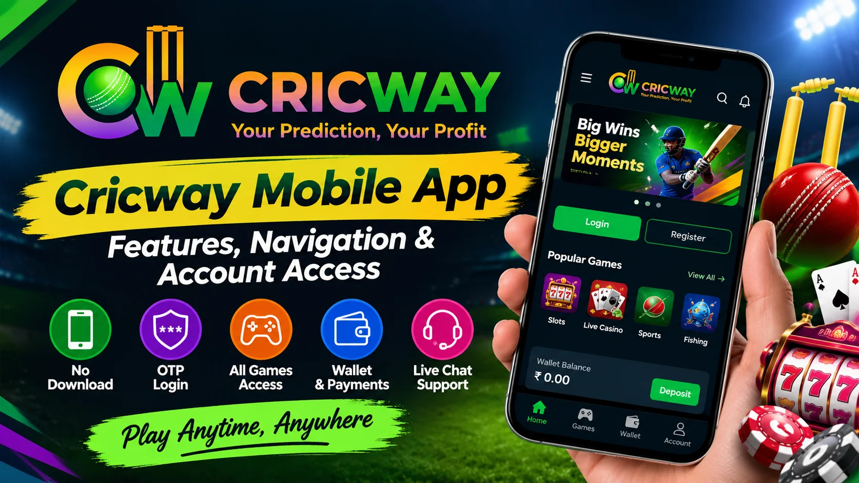 Cricway Mobile App